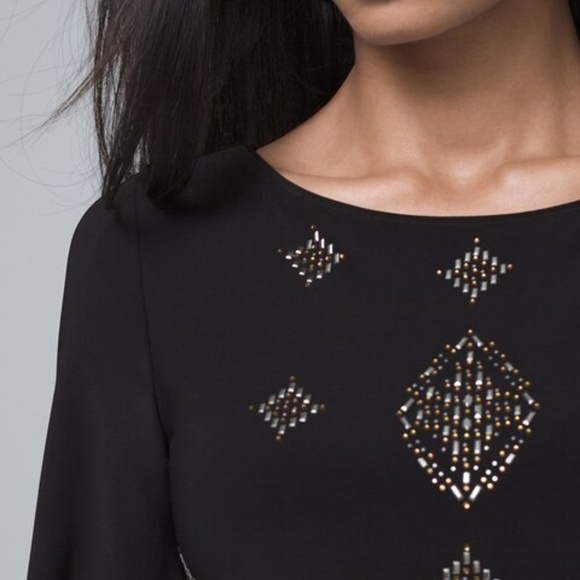 WHBM Embellished Knit Shift Dress - Picture 7 of 7